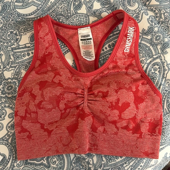 Gymshark Camo Seamless Sports Bra - Picture 1 of 3